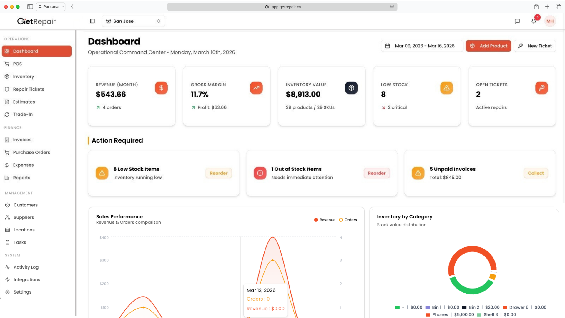 Get Repair Interface Preview